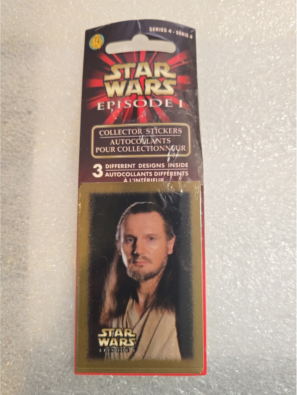 Star Wars Episode I Collector Stickers Series 4 - 3 Different Designs - Sealed